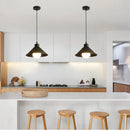 Axyaa Retro Industrial E27 Pendant Light for Restaurant Bar Kitchen Bedroom Corridor