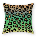 Axyaa Leopard Print Pillow Case Throw Cushion Cover Decor Case