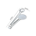 Axyaa Stainless Steel Food Tongs: Buffet BBQ Serving Clip for Home Kitchen