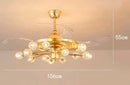 Axyaa Kids Bedroom Ceiling Fan with Remote Control and LED Light