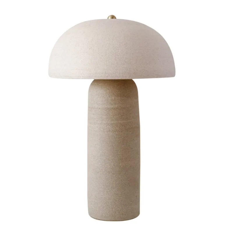 Axyaa Ceramicah Tera Lamp: Nordic Retro Design for Minimalist Living Room