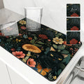 Axyaa Absorbent Drying Mat for Kitchen Plants Flowers Cup Table Decoration