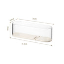 Axyaa Acrylic Display Cabinet for LEGO & Action Figures, Transparent Box for POP MART