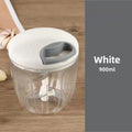 Axyaa Garlic Chopper: Manual Hand Press Vegetable Grinder & Crusher
