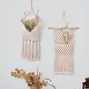 Axyaa Handwoven Nordic Boho Wall Organizer - Stylish Storage Net & Decor