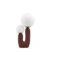 Nordic Glass Ball Table Lamp Green Pink Resin Axyaa Cute Creativity Bedroom Living Room