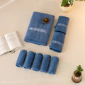 Axyaa Coral Fleece Adult Square Towel Set