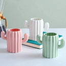 Axyaa Plastic Vase: Unbreakable Cactus Flower Pot & Pen Holder