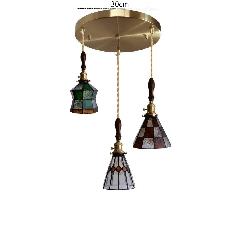 Axyaa Japanese Style LED Pendant Light Fixture for Bedroom Kitchen Bar Restaurant