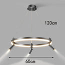 Axyaa Modern LED Chandeliers for Living & Dining Room Lighting
