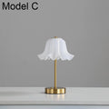 Axyaa Wireless Flower Lamp: Dimmable Decorative Desk Light