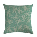 Axyaa Floral Bird Linen Pillowcase 45*45cm for Home Decor and Comfort