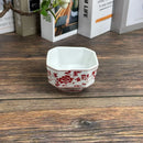 Axyaa Japanese Ceramic Dessert Bowl for Ice Cream, Yogurt, & Shaved Ice