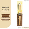 Axyaa Kids' Bamboo Training Chopsticks, Ages 6-12