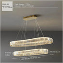 Axyaa Luxury Crystal Ceiling Pendant Lamp for Elegant Room Decor