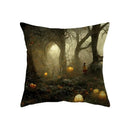 Axyaa Halloween Scarecrow Pattern Pillowcase for Office, Living Room, Sofa, Car.