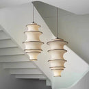 Axyaa Nordic Loft Chandelier: Creative Japanese Style Pendant Light for Living Room and Bedroom