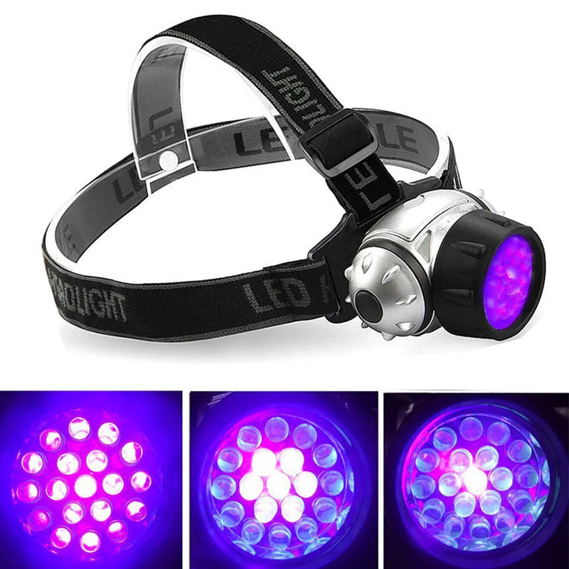 Axya LED Headlamp Green Light Plant Grow Room 4 Modes High Intensity Lighting