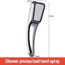 Axyaa Hand-Held Pressurized Shower Head - Water-Saving Nozzle