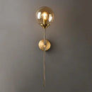 Axyaa Glass Ball Wall Sconce Light for Bedroom & Living Room