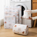 Axyaa Cartoon Print Wardrobe & Washing Machine Storage Bags, Set of 5
