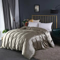 Mulberry Silk King Duvet Cover by Axyaa: Luxuriously Smooth & Soft Comforter Cover