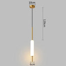 Axyaa Nordic LED Pendant Light Bedroom Chandelier for Home Living Room Dining