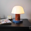 Axyaa Cordless Mushroom Table Lamp | Rechargeable & Portable Night Light for Home & Outdoor