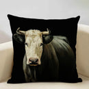 Axyaa Nice Cow Cushion Cover - Decorative Pillow Case for Sofa & Chair