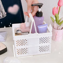 Axyaa Collapsible Storage Baskets - Multi-Color Organizer Boxes - Set of 5