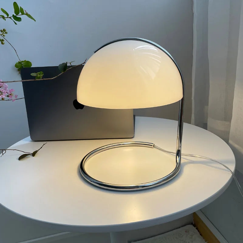 Axyaa Nordic LED Mushroom Table Lamp for Bedroom & Living Room