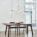 Axyaa Nordic Glass Knot Pendant Chandelier for Modern Bedroom Lighting