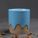 Axyaa Ceramic Glazed Latte Cups Vintage Style Drinking Mugs for Household.