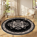 Axyaa French Round Carpet: Non-Slip, Waterproof, Anti-Fouling Rug for Living Room, Bedroom, and Sofa