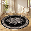 Axyaa French Round Carpet: Non-Slip, Waterproof, Anti-Fouling Rug for Living Room, Bedroom, and Sofa