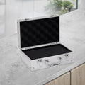 Axyaa Aluminum Toolbox Case | Portable Shockproof Organizer for Equipment & Tools