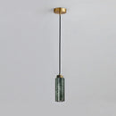 Axyaa Marble Small Pendant Lamp: Green, White, Black LED Ceiling Light