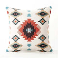 Axyaa Nordic Linen Sofa Cushions Cover Grey Bohemian Ethnic Throw Pillows Cover