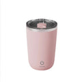 Axyaa Self-Stirring Stainless Steel Mug with Thermal Insulation and USB Rechargeability