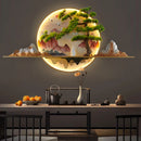 Axyaa 3D Landscape LED Picture Sconce for Home Decor Bedroom Living Room