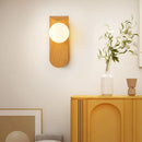 Axyaa Glass Ball LED Wall Lamps - Bedroom Staircase Mirror Light