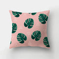 Axyaa Geometric Leaves Pillowcase 45x45cm Home Sofa Decoration
