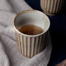 Axya Hand-Polished Ceramic Couple Mug Set for Home and Office