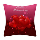 Axyaa Heart Print Cushion Covers Set - 45*45cm
