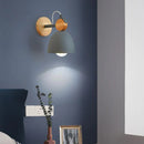 Axyaa Wooden E27 Wall Lamp Sconce for Indoor Home Decoration