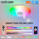 Axyaa Smart RGB Music Ceiling Light - App Control LED Ambient Lamp