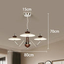 Axyaa Crystal Chandelier Ceiling Lamp LED Hanging Lights for Living Room