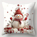 Axyaa Christmas Decor Pillowcase Home Room Sofa Cushion Cover