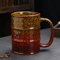 Axyaa 500ml Oil Barrel Ceramic Glaze Coffee Mug - Novelty Gift