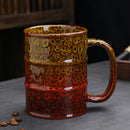 Axyaa 500ml Oil Barrel Ceramic Glaze Coffee Mug - Novelty Gift
